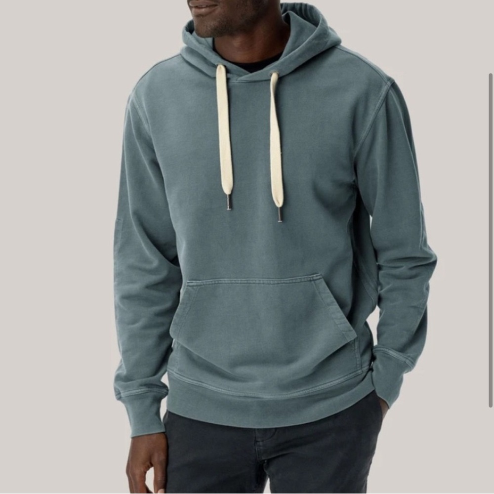 Buck Mason Hoodie Size Medium (blue/gray)